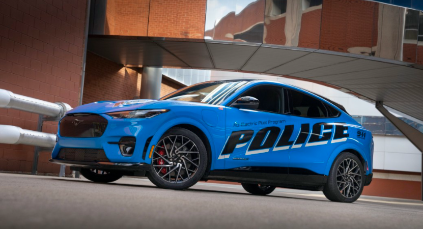 New 2022 Ford Mustang Mach-E In Michigan State Police Testing Review