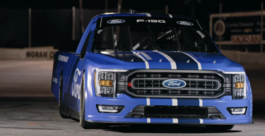 New 2022 Ford NASCAR F-150 Truck Gains Updated Designs