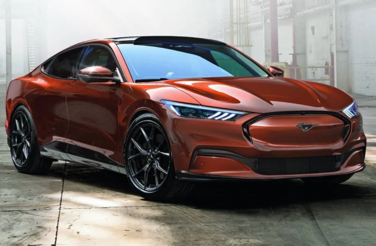 New 2023 Ford Mustang Mach-S Sedan Four-Door Coupe Pony EV